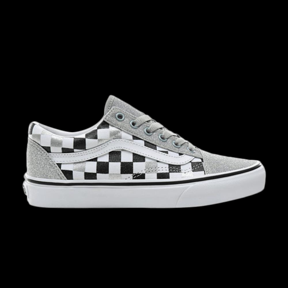 Кроссовки Vans Old Skool 'Glitter Checkerboard' 1