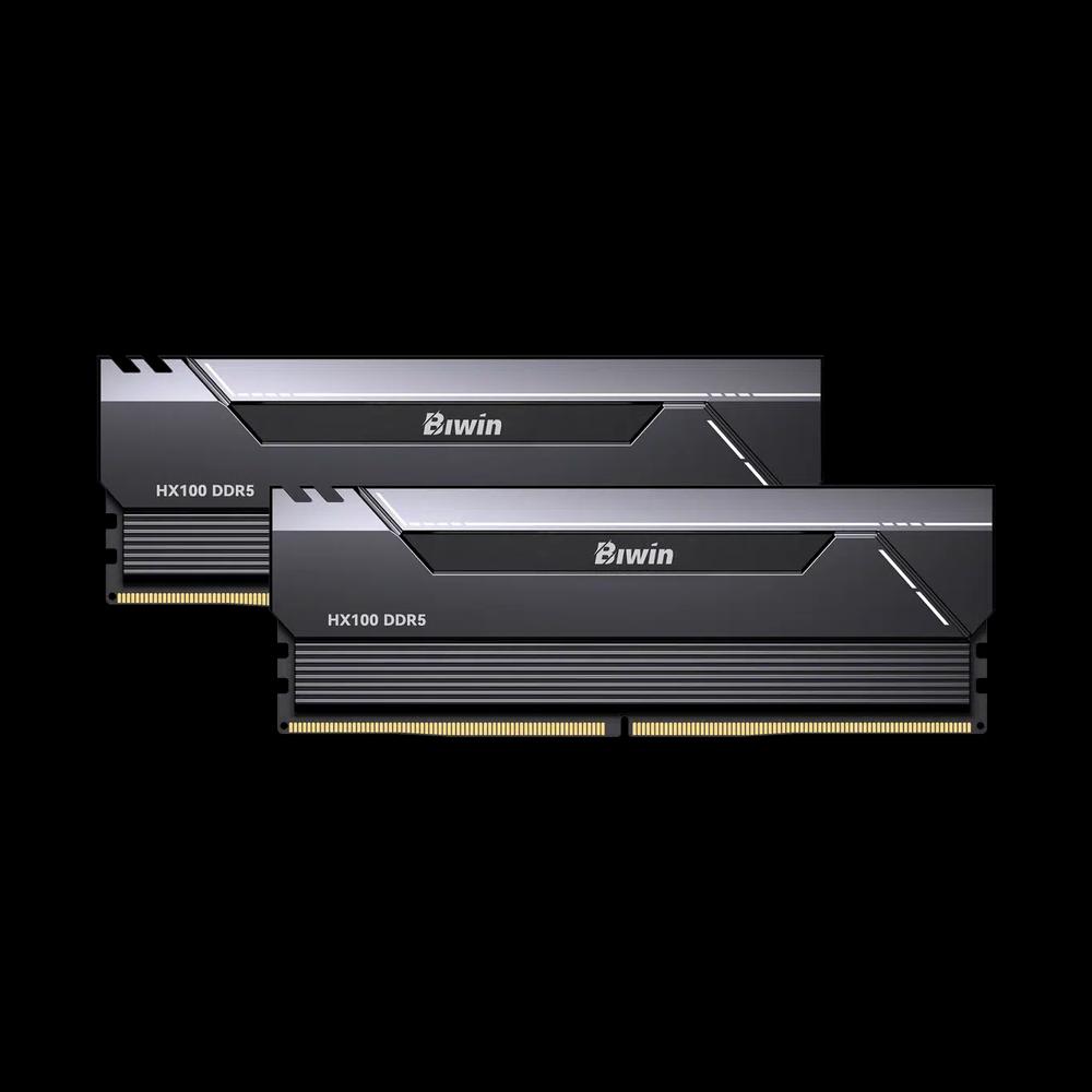 Biwin Black Opal HX100 DDR5 48GB Kit (2 x 24GB) 6000MHz CL30【Черный】 1