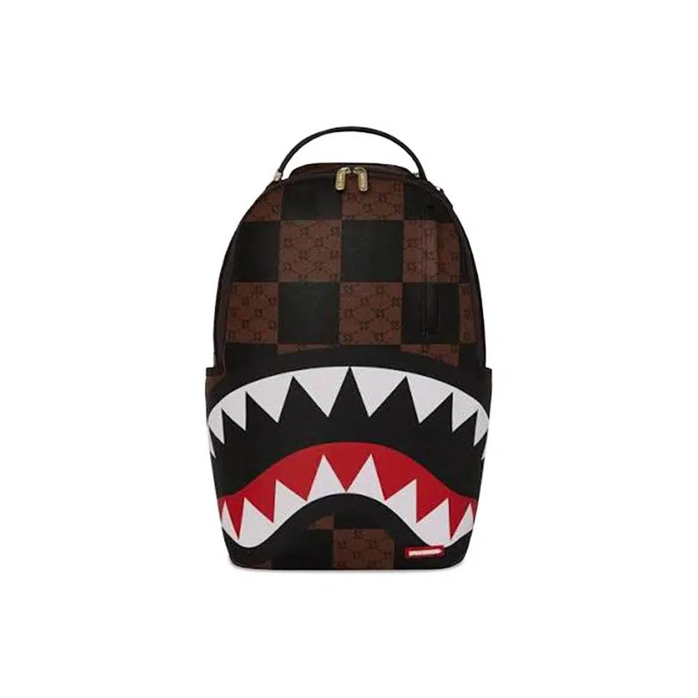 Рюкзаки Sprayground Enlarged Check Paris Backpack 'Коричневый' 1