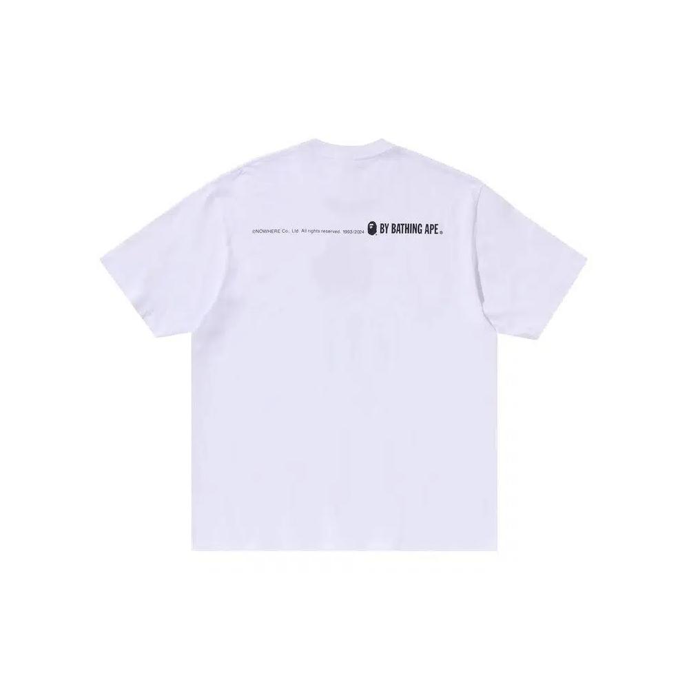 Футболки BAPE Graffiti Bape Logo Relaxed Fit Tee 'White' 2