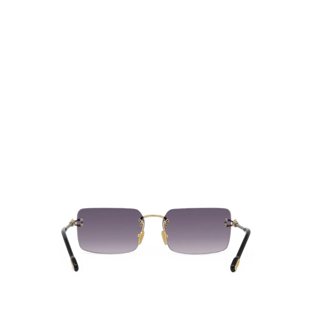 rimless rectangle-frame sunglasses 2