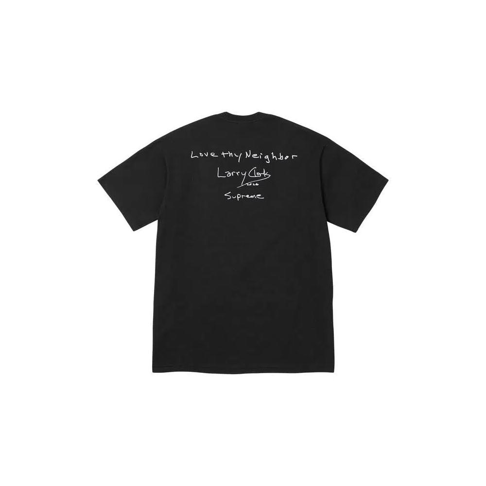 Футболки Supreme x Larry Clark Neighbor Tee 'Black' 2