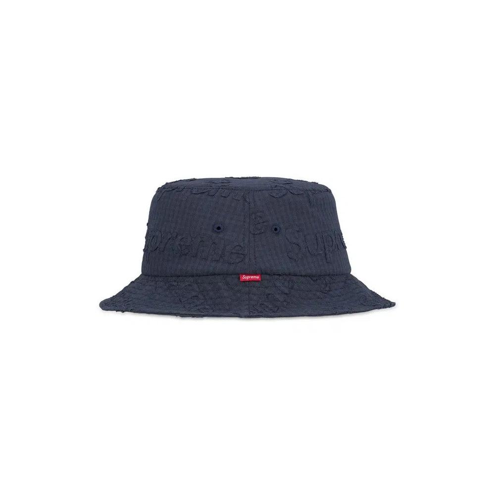 Панамы Supreme Monogram Gingham Crusher 'Navy' 2