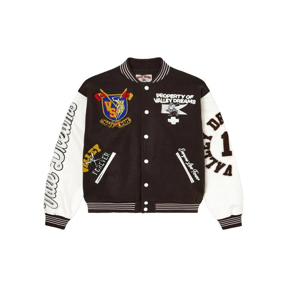 Куртки-университетки Vale Forever Alumni Varsity 'Brown' 1
