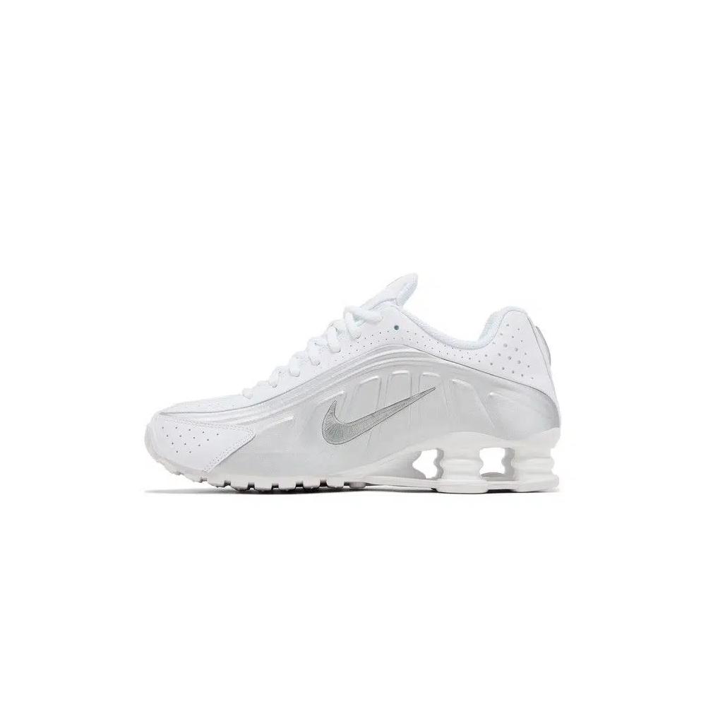 Кроссовки Nike Shox R4 GS 'White Metallic Silver' 2025 3