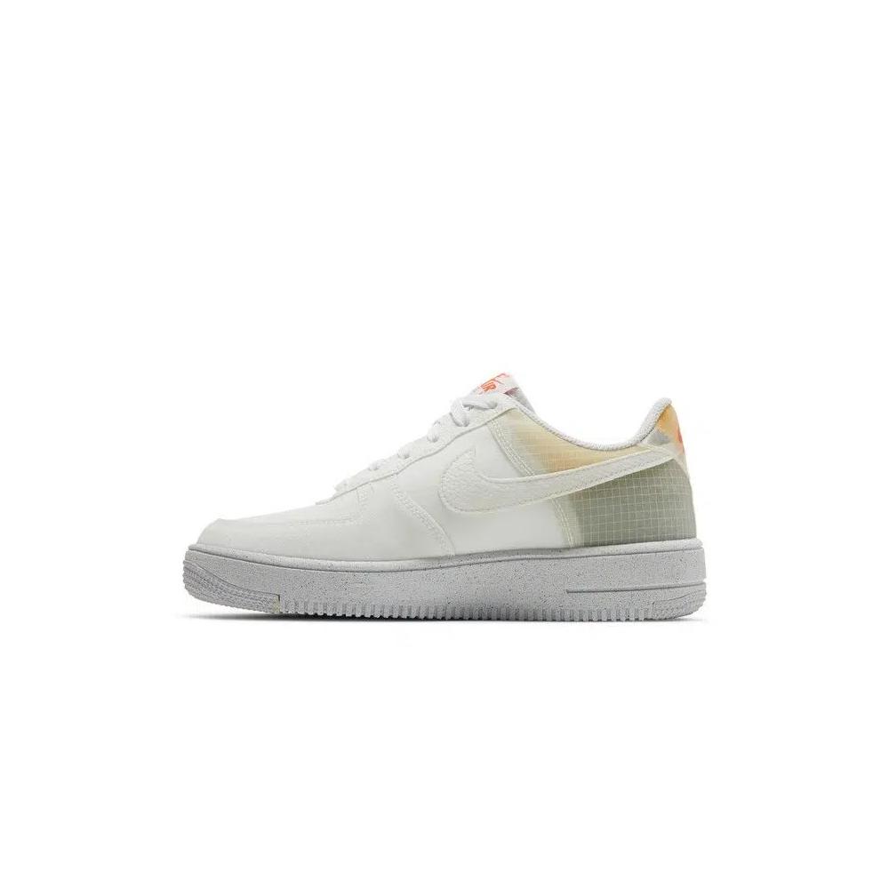 Кроссовки Nike Air Force 1 Crater GS 'Move To Zero - White Orange' 3