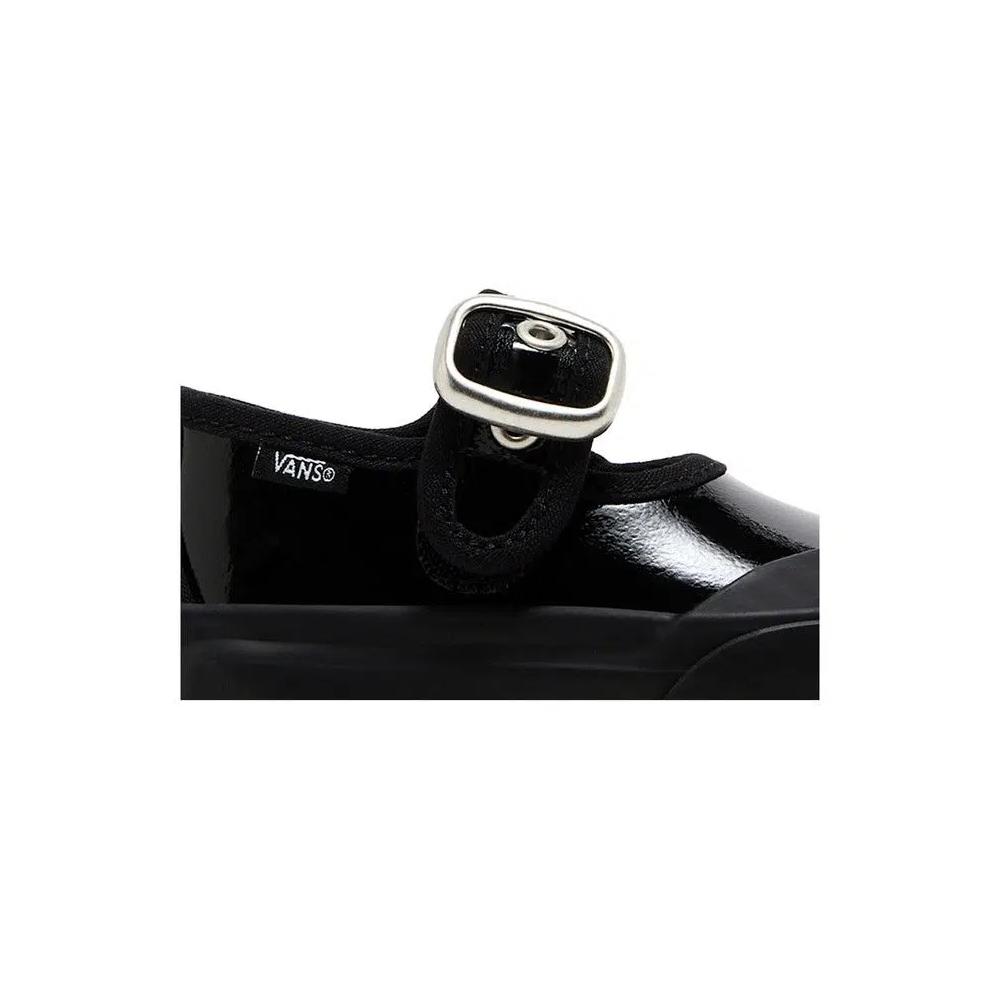 Кроссовки Lifestyle Skateboarding Vans Mary Jane Toddler 'Gothic Shine Black' 2