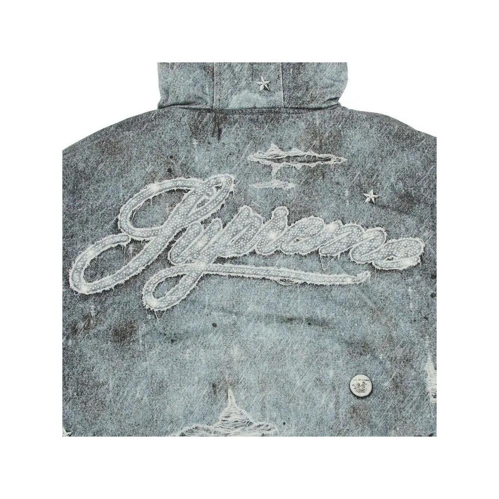 Куртки Supreme HJR Trompe L'oeil Hooded Work Jacket 'Blue' 3