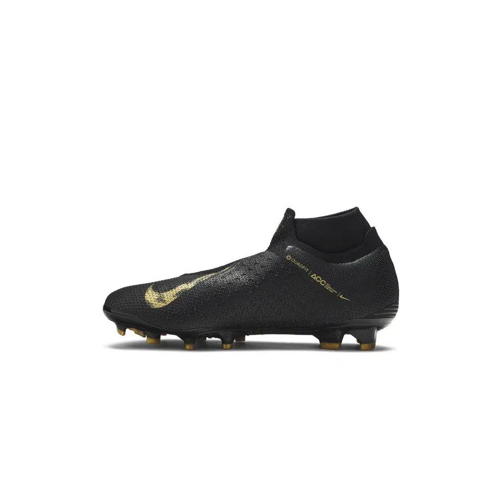 Бутсы Nike Phantom Vision Elite DF FG 'Black Metallic Vivid Gold' 3