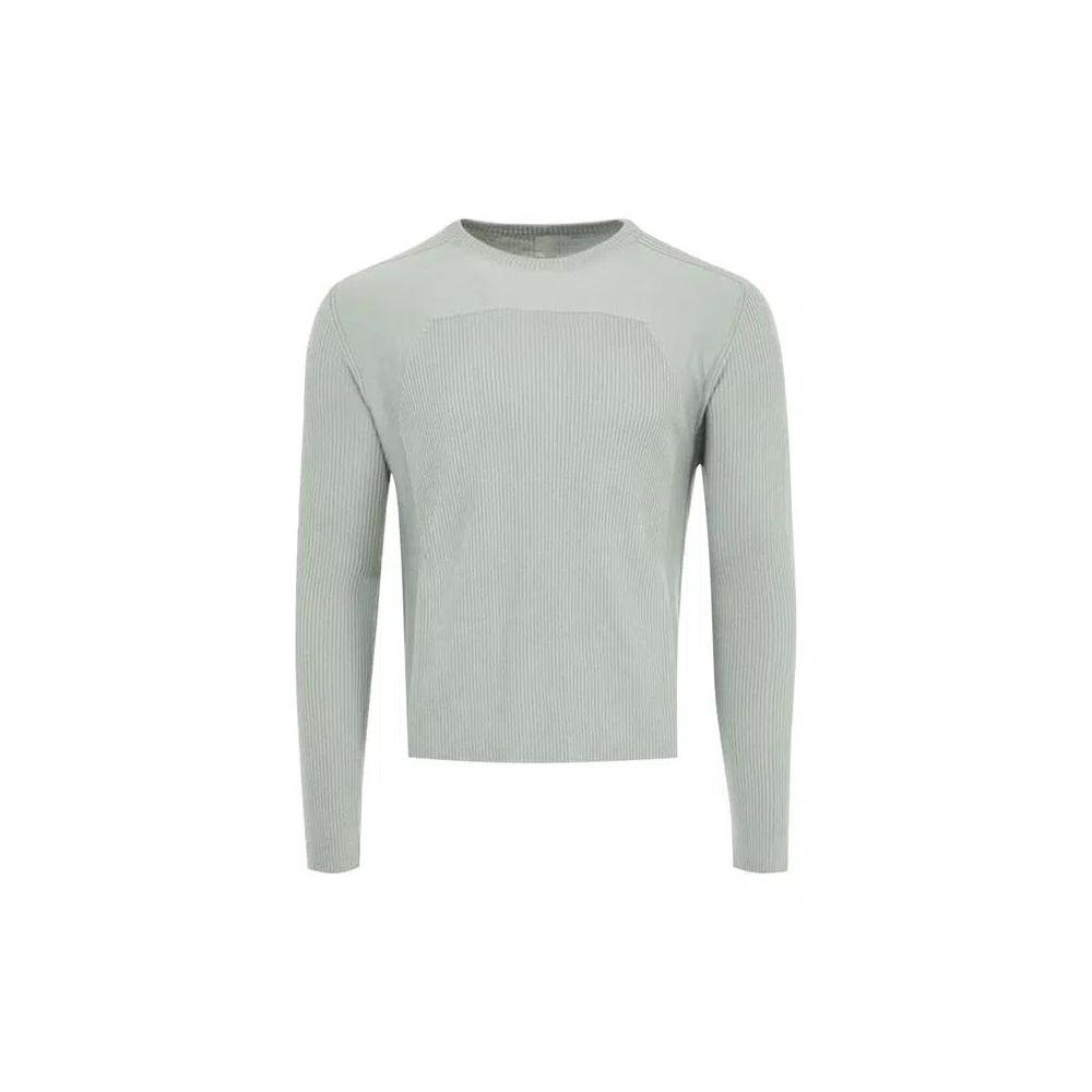 Топы Rick Owens Ribbed Geo Sweatshirt 'Washed Indigo' 1