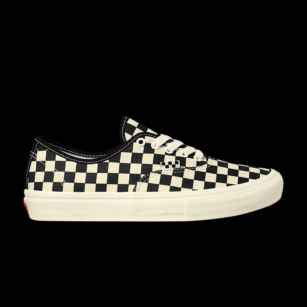 Кроссовки Vans Skate Authentic 'Checkerboard - Marshmallow' 1