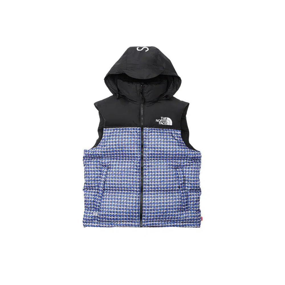 Жилеты Supreme x The North Face Studded Nuptse Vest «Royal» 1