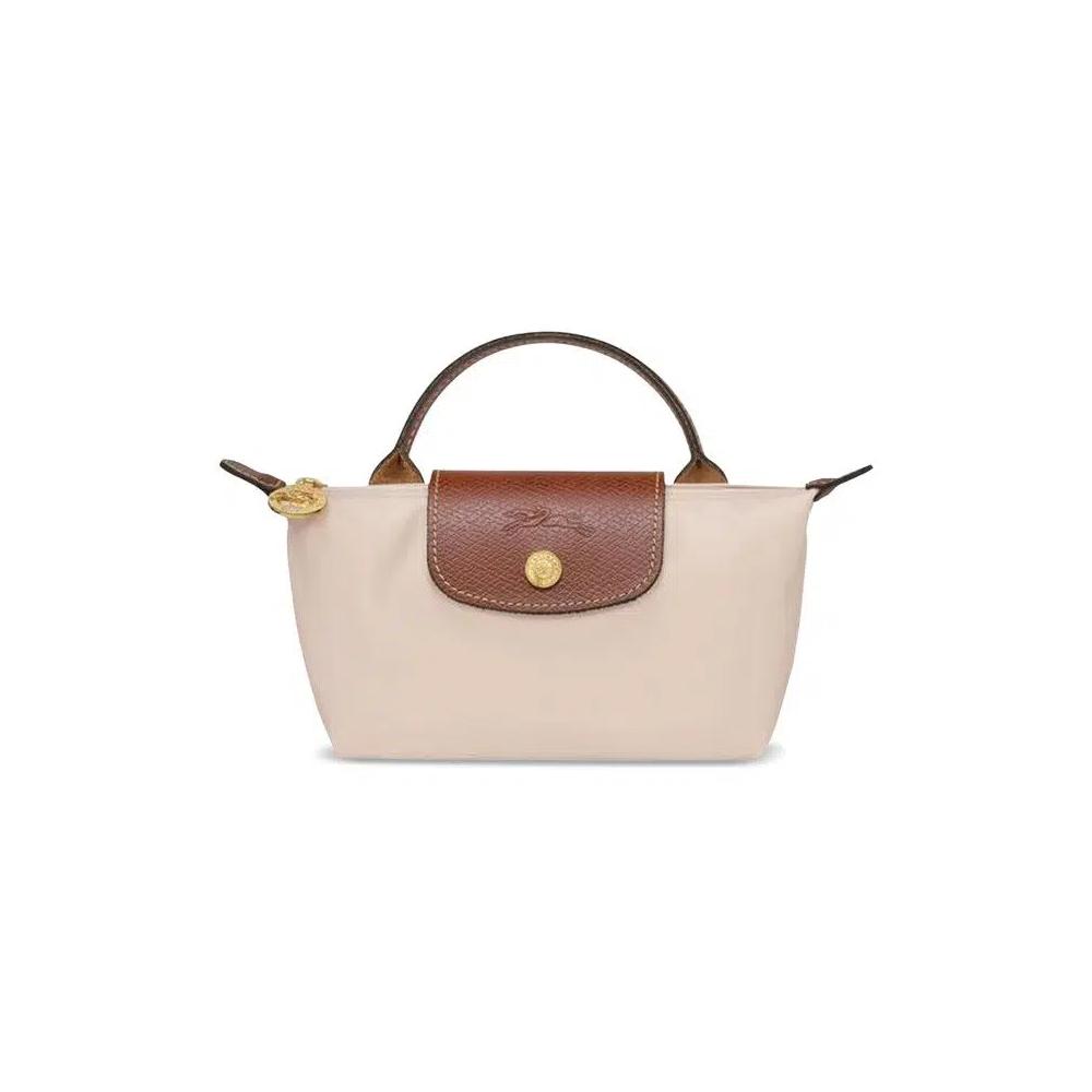 Косметички Longchamp Le Pliage Original Pouch With Handle 'Paper' 1