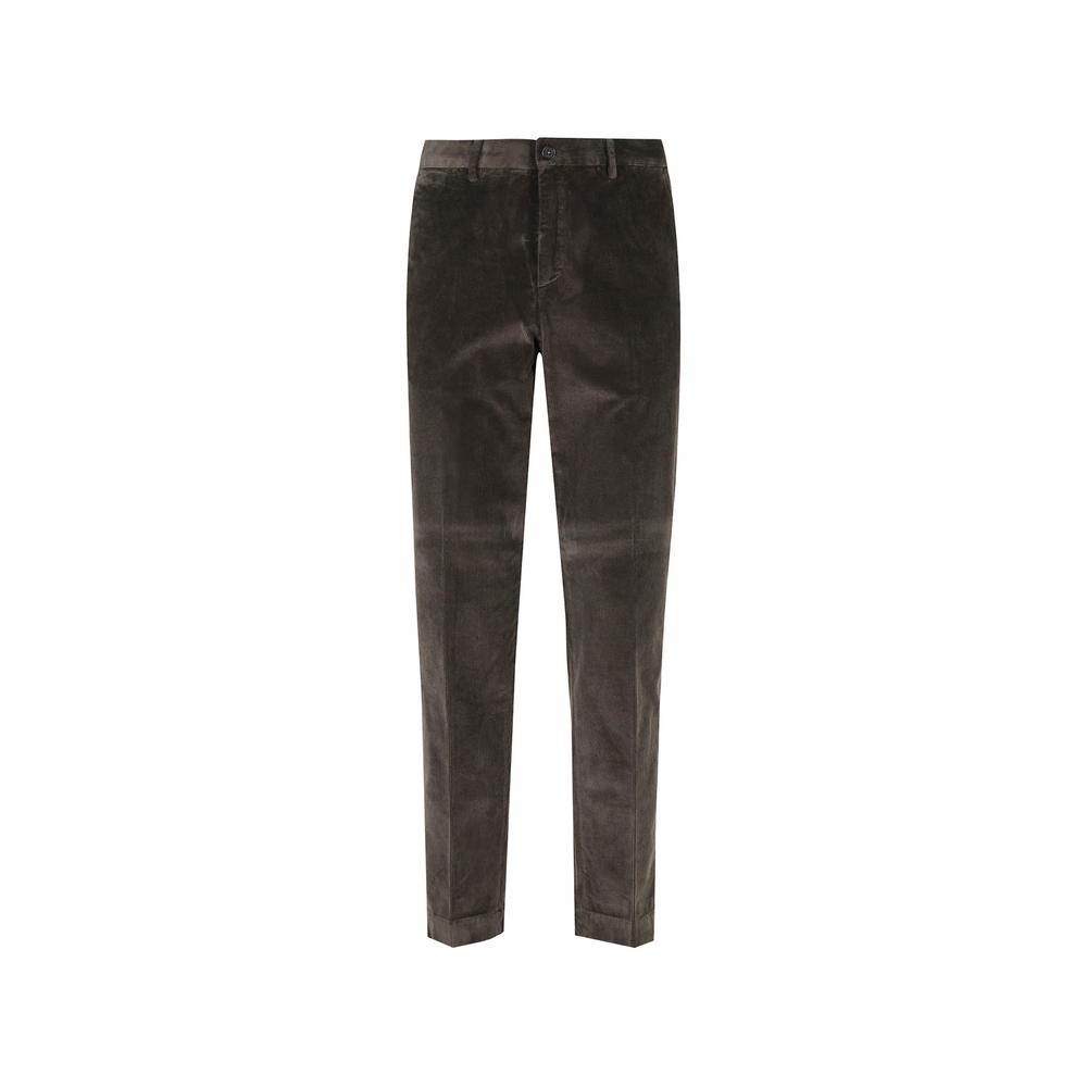 corduroy straight-leg trousers 1