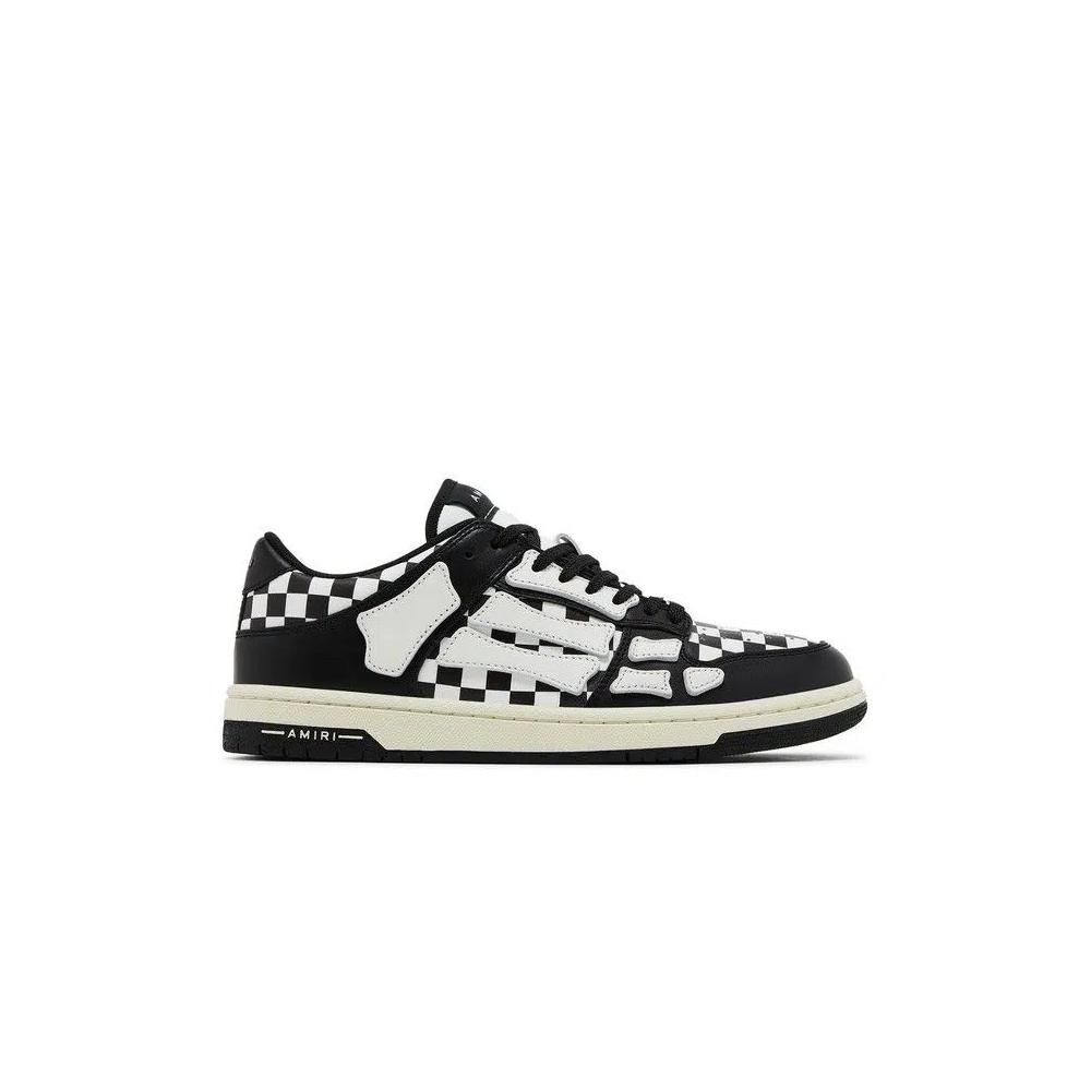 Кроссовки Amiri Skel Top Low 'Checkered - Black White' 1