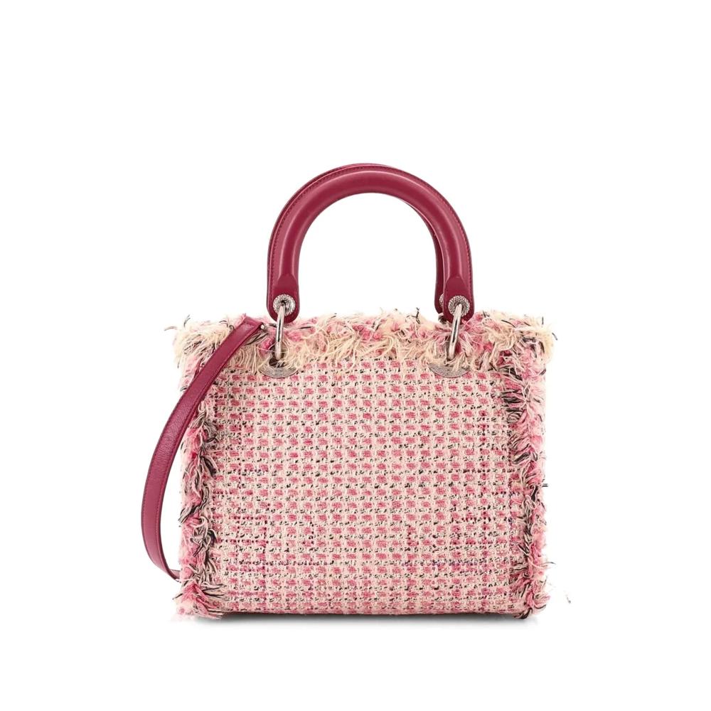 Сумка-сэтчел Lady Dior Bag Tweed среднего размера 2