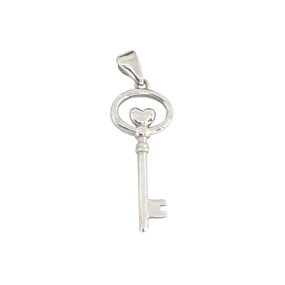 LITZ 18K белое золото подвеска BOEE-P0056 1