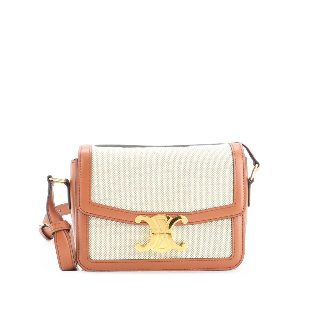 Сумка через плечо Triomphe Shoulder Bag среднего размера 1