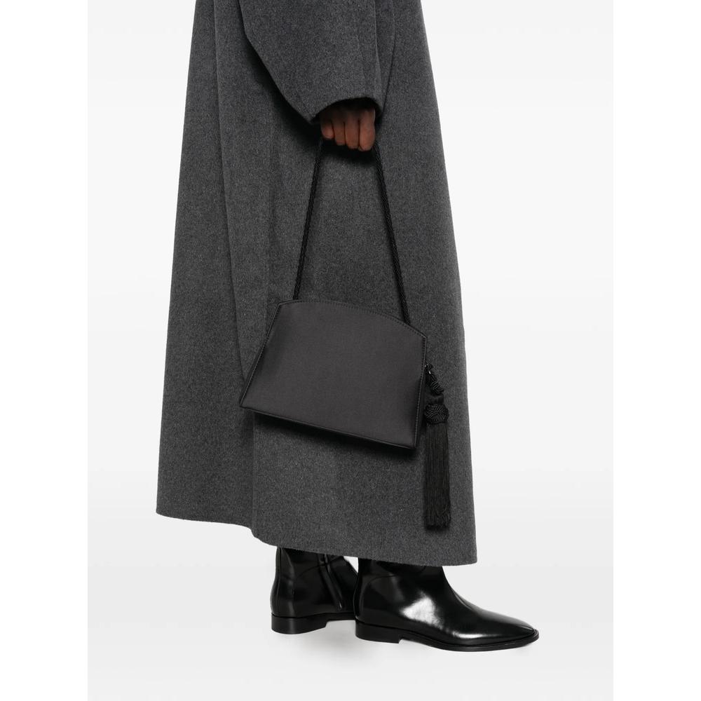 tassel-detail satin shoulder bag 2