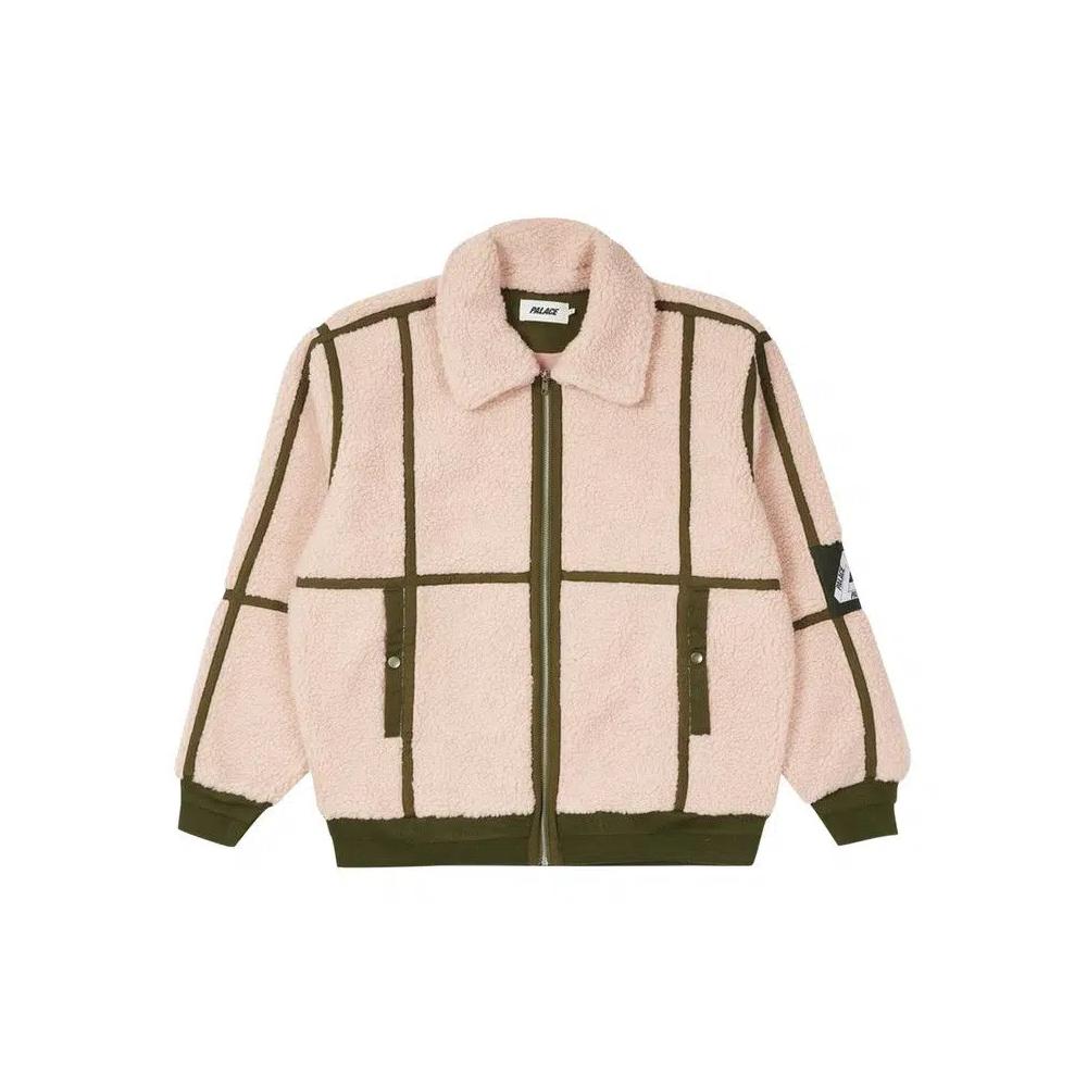 Бомберы Palace Sherpa Flight Jacket 'Pink/Olive' 1