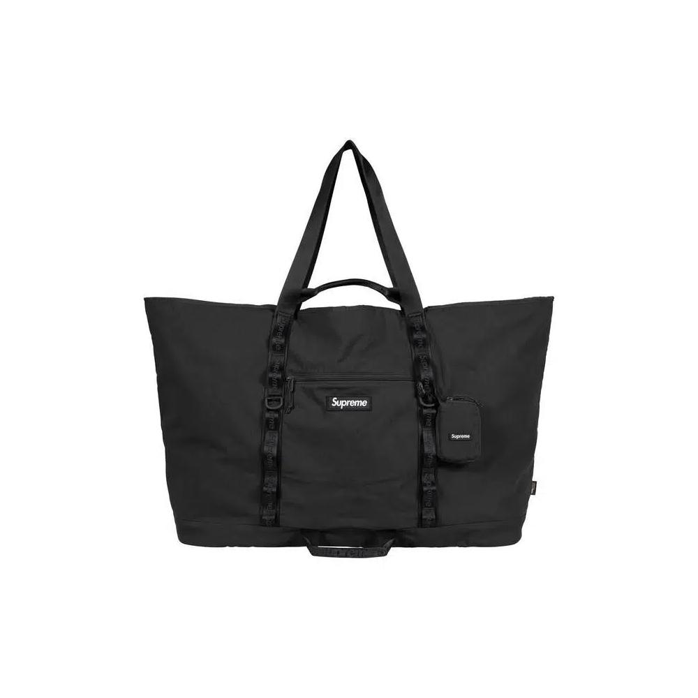 Сумки-тоут Supreme X-Large Tote Bag + Utility Pouch «Black» 1