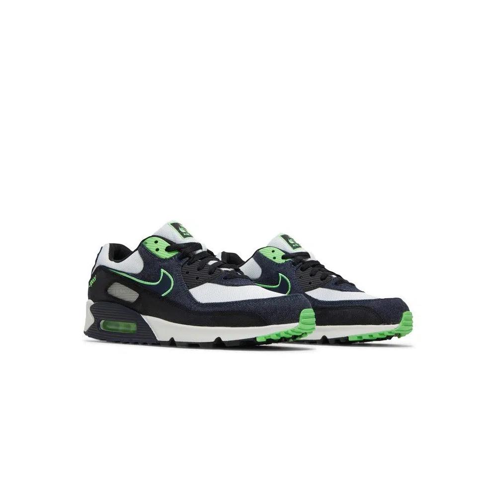 Кроссовки Nike Air Max 90 SE 'Black Scream Green' 8