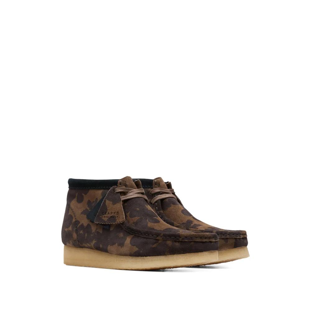Ботинки Wallabee Black/Khaki 2