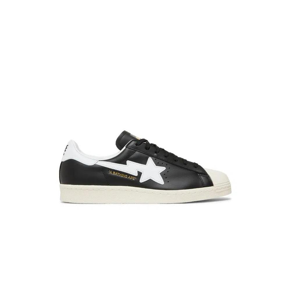 Кроссовки BAPE x adidas Superstar 'Black' 1
