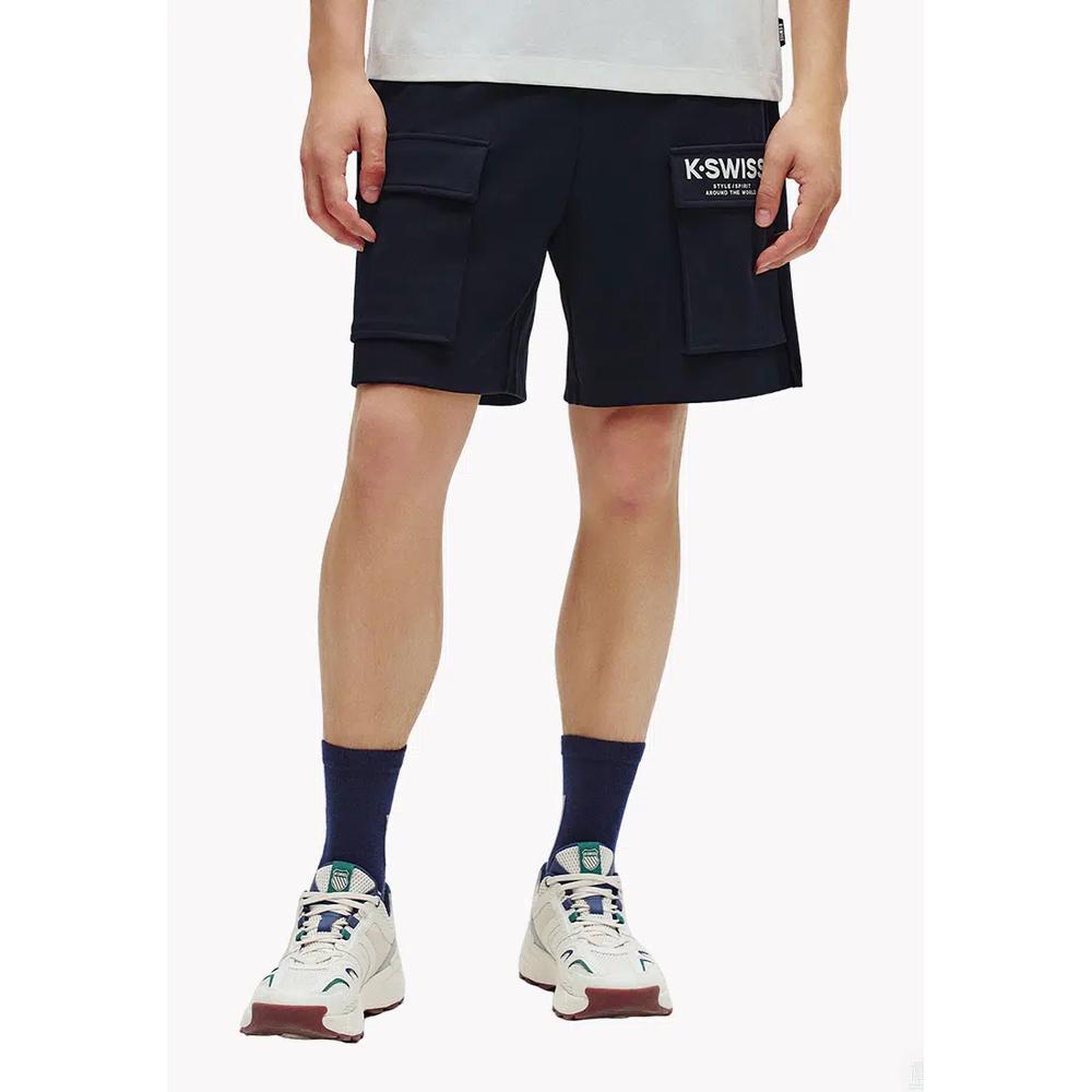 МУЖСКИЕ ШОРТЫ СВОБОДНОГО КРОЯ K-SWISS С ЛОГОТИПОМ 1