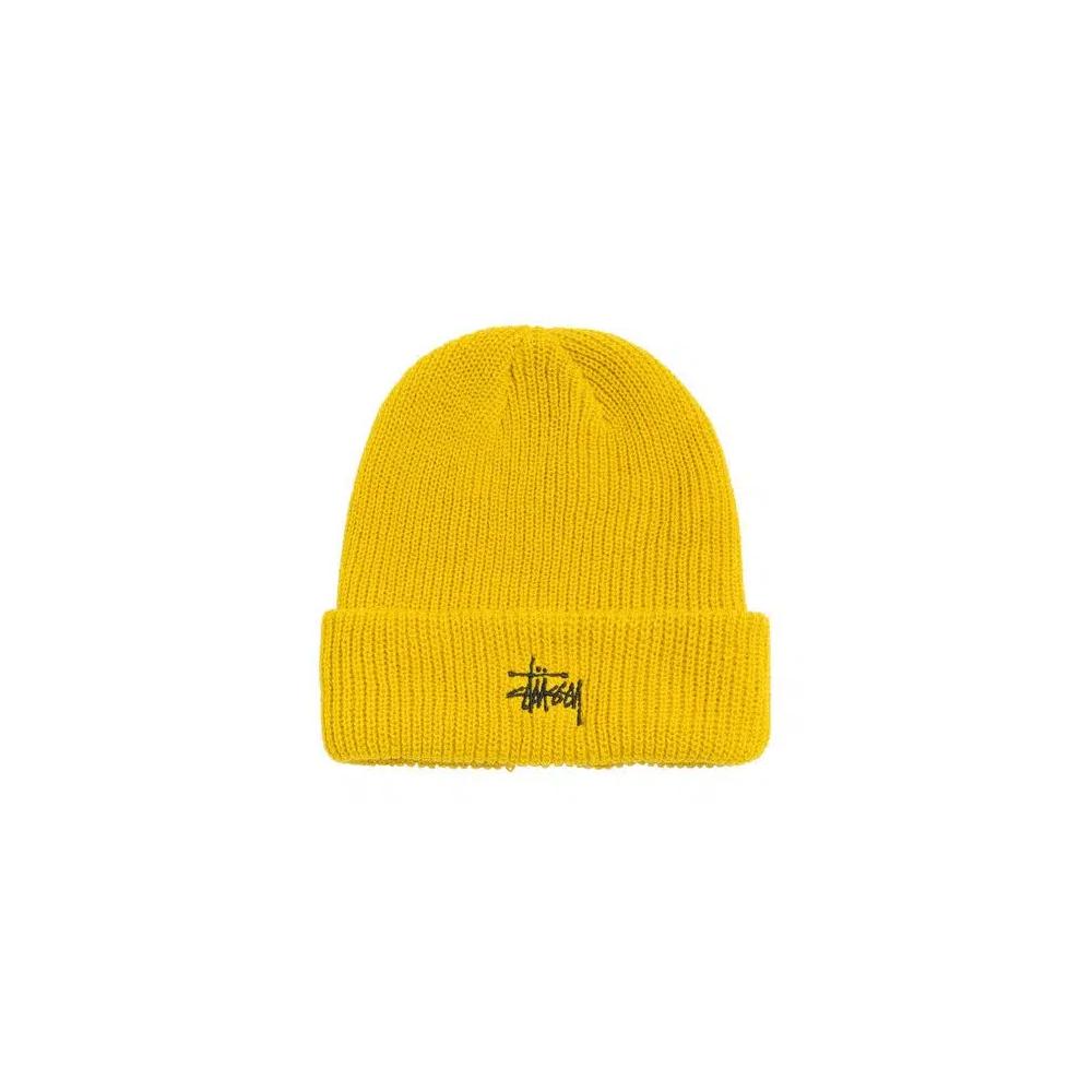 Шапки-бини Stussy Basic Stüssy Cuff Beanie 'Hornet Yellow' 1