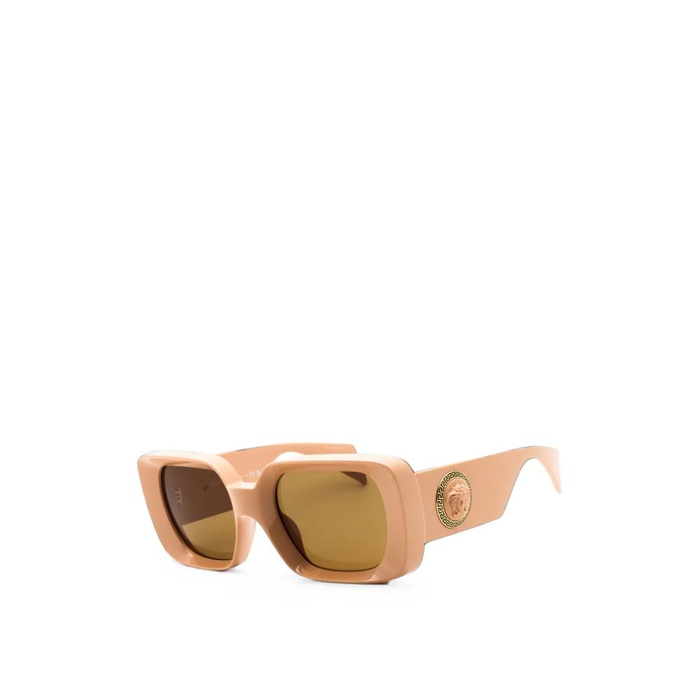 Medusa-embellishment square-frame sunglasses 2