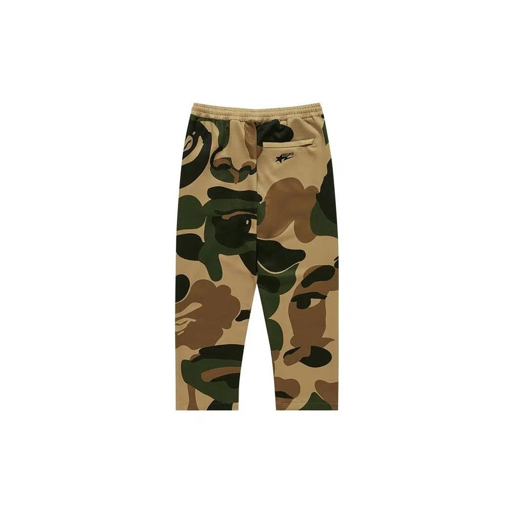 Спортивные штаны BAPE x KidSuper Patchwork Trackpants 'Green' 2