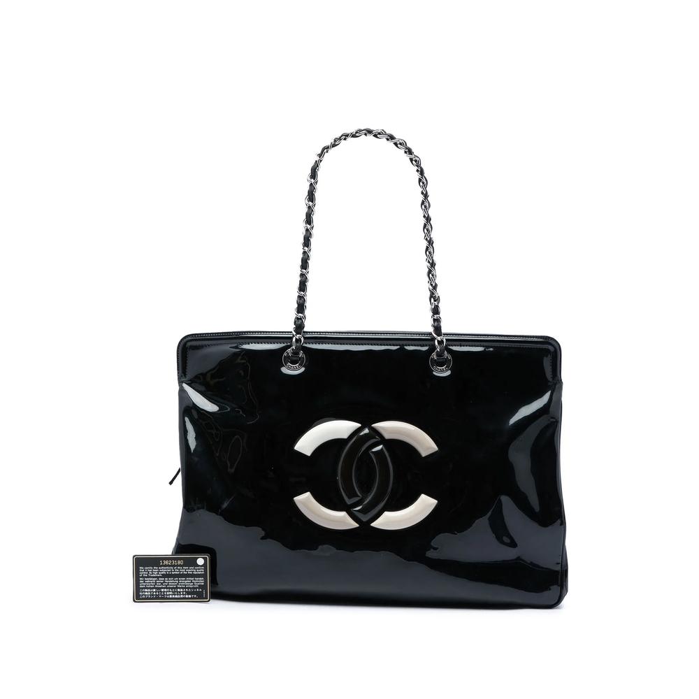 2009-2010 CC Patent Lipstick Ligne tote bag 6