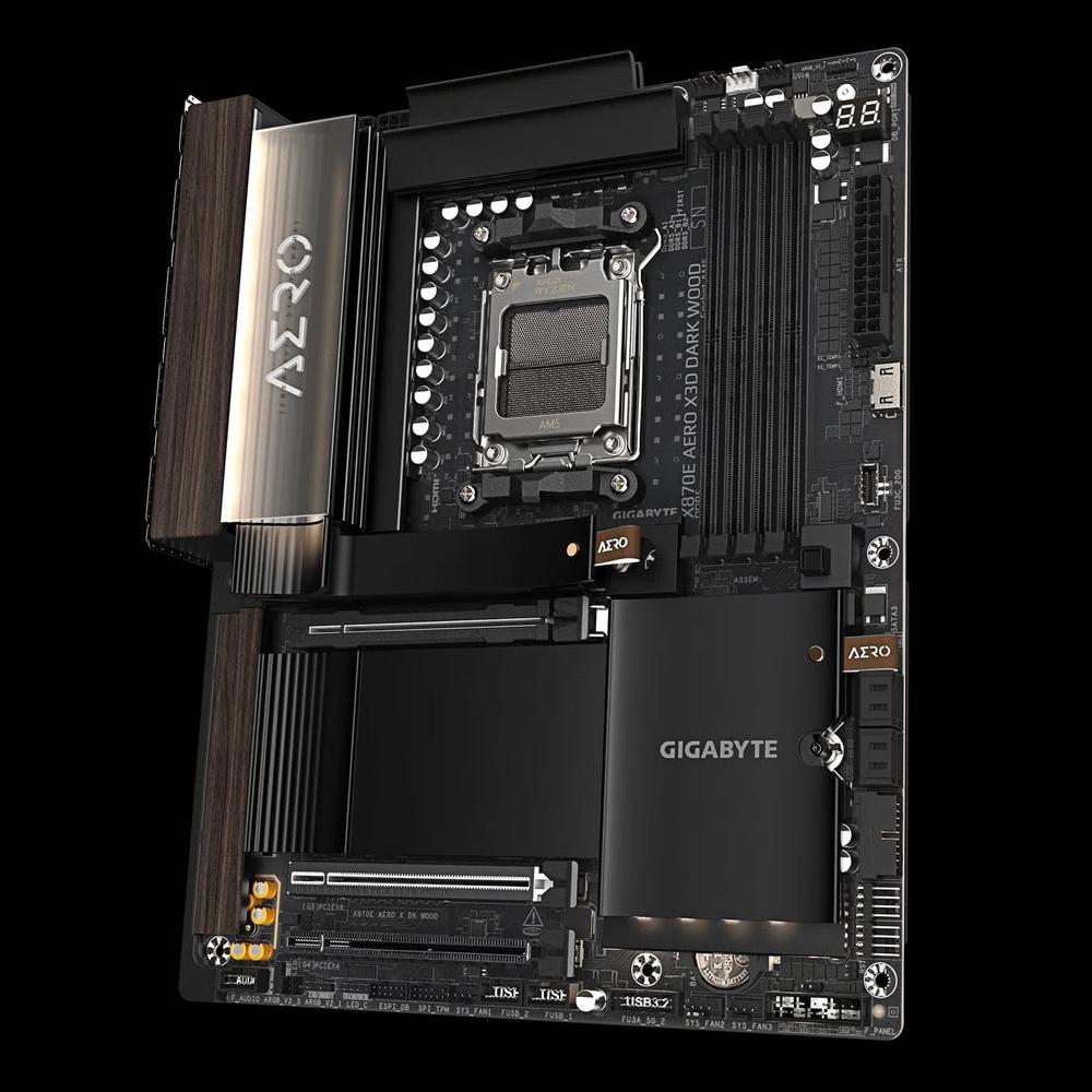 GIGABYTE X870E AERO X DARK WOOD X3D ATX материнская плата (DDR5) 2