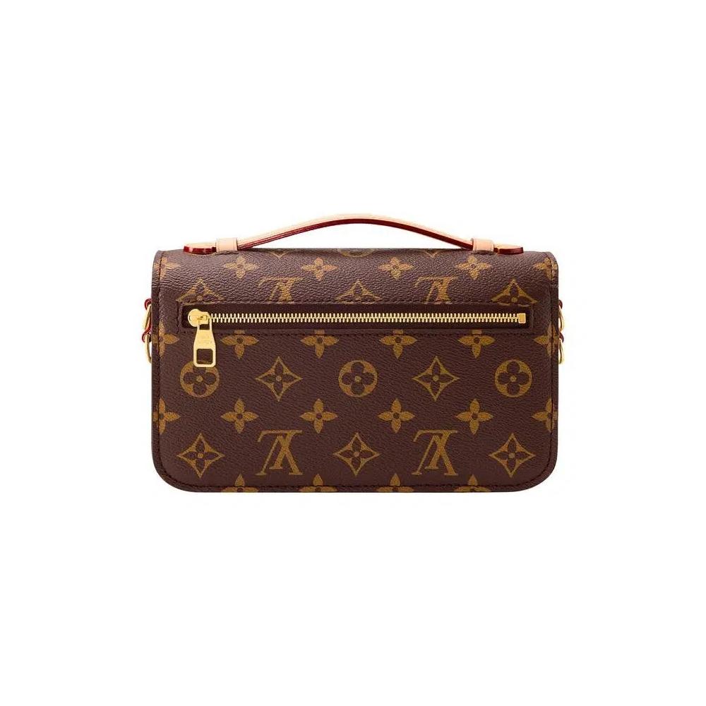 Сумки через плечо Louis Vuitton Pochette Metis East West 'Brown Monogram Canvas' 2