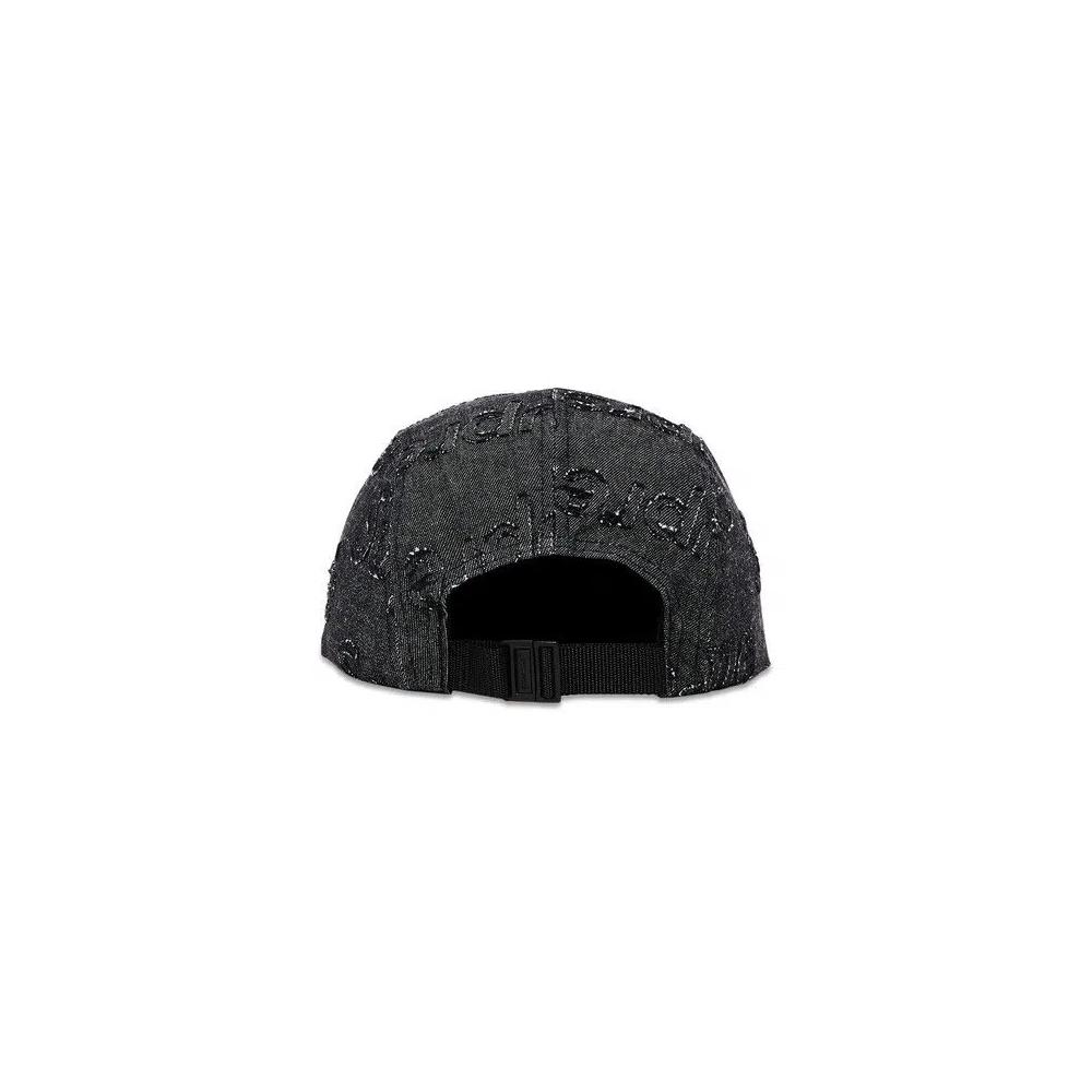 Кепки Supreme Lasered Denim Cap 'Black' 4