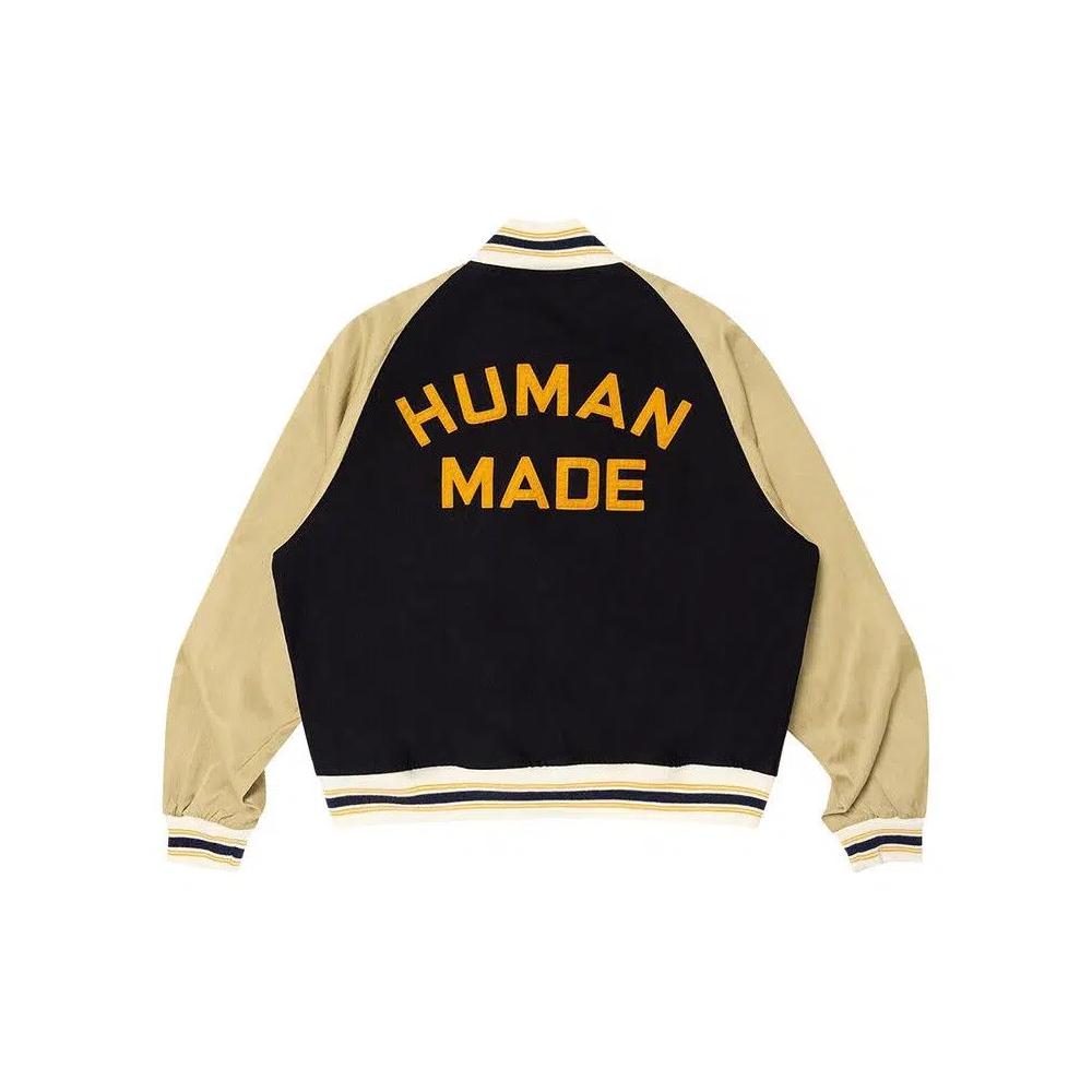Верхняя одежда Human Made бейсбольная куртка 'Темно-синий' 2
