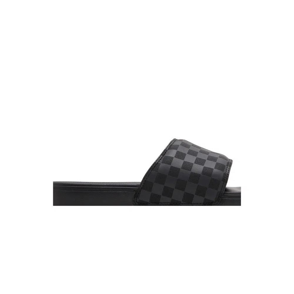 Слайды Vans La Costa Slide-On 'Triple Black Checkerboard' 2
