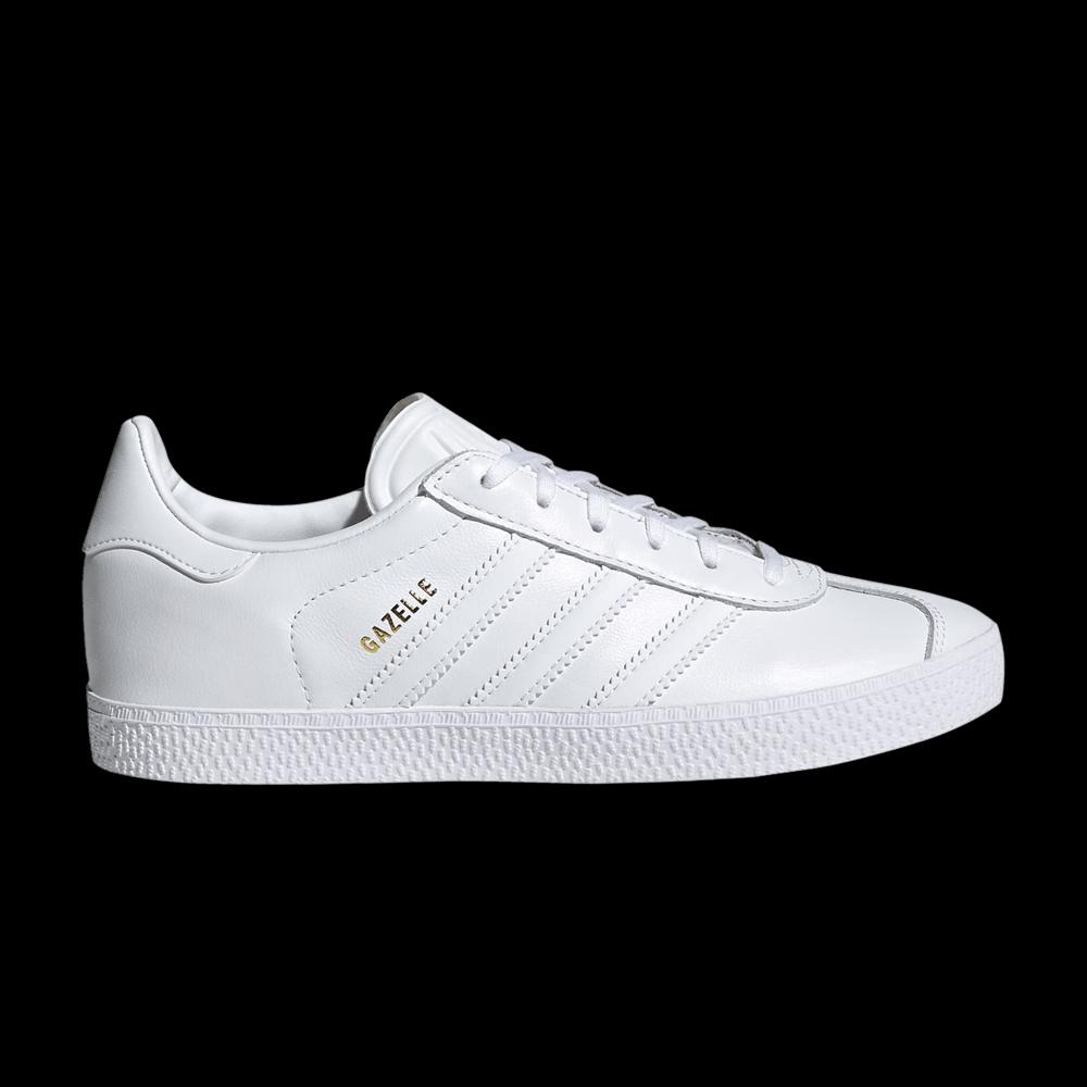 Кроссовки Adidas Gazelle J 'Triple White' 1