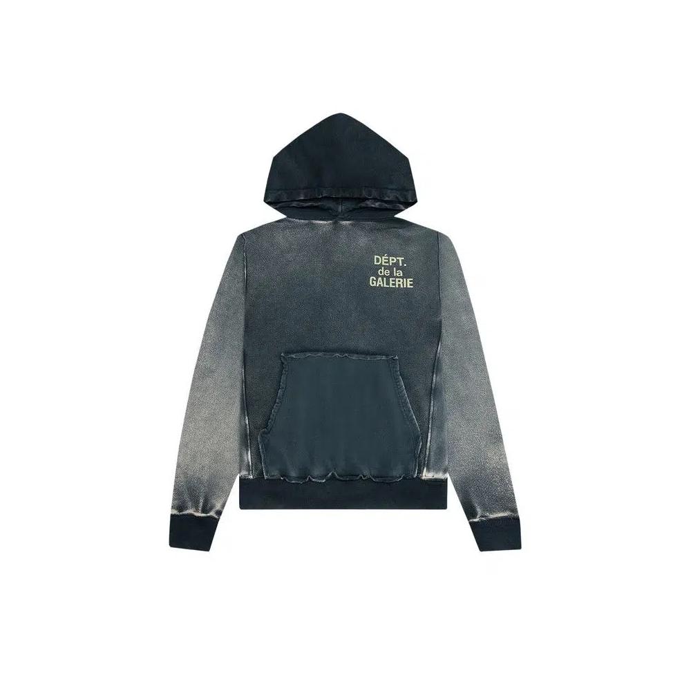 Худи Gallery Dept. Reversible French Logo Hoodie 'Navy' 1