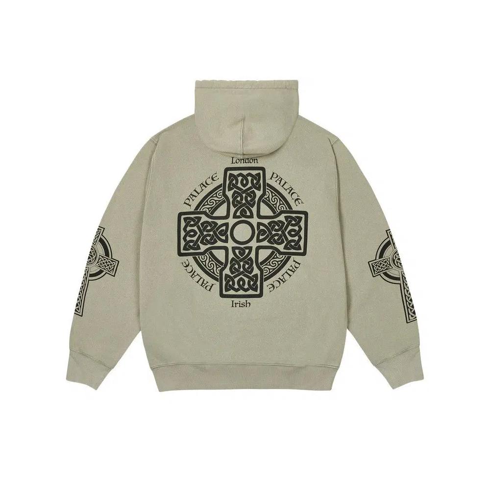 Молния Palace Celtic Zip Hood 'The Deep Green' 2
