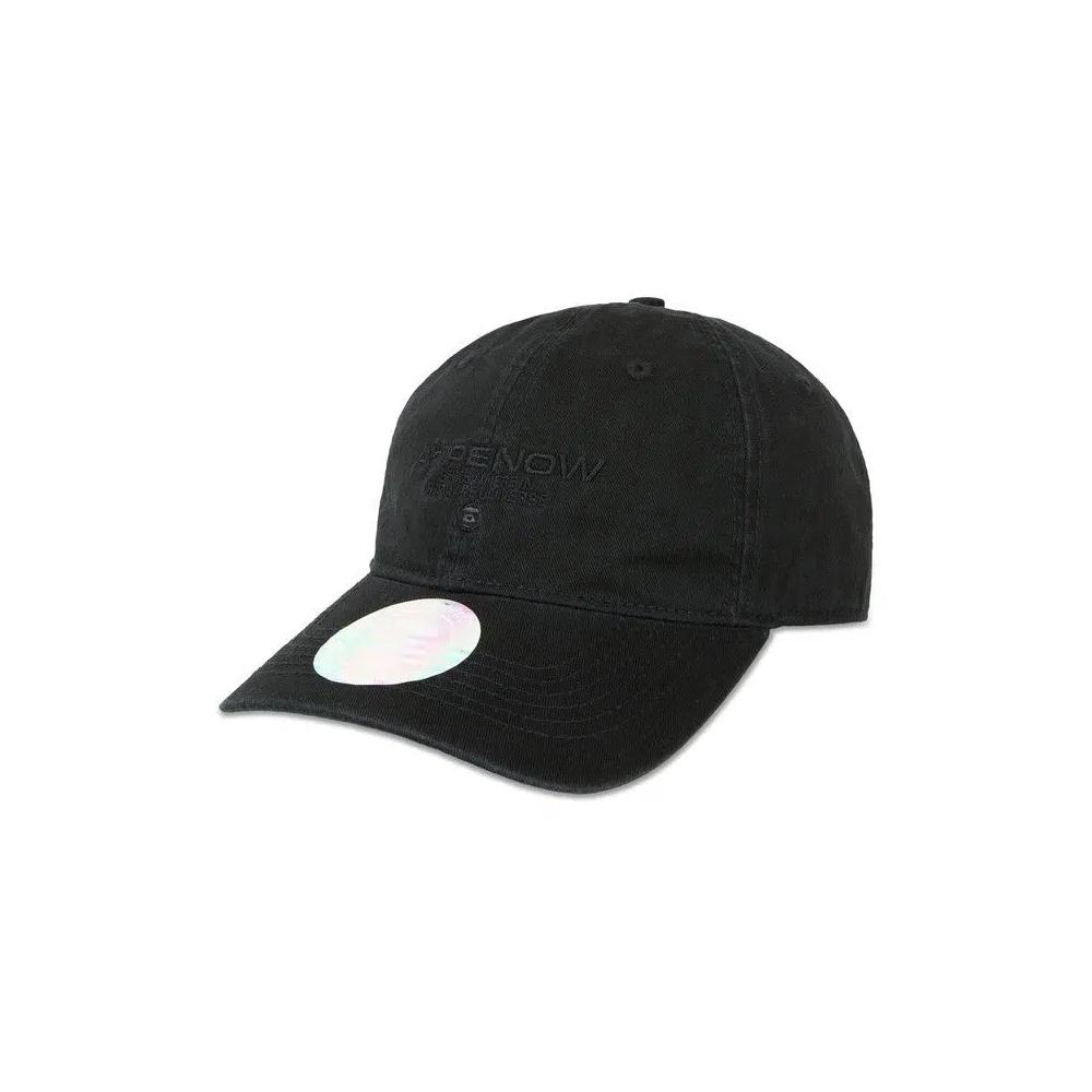 Кепки AAPE Moonface Embroidered Cap 'Black/Light' 1
