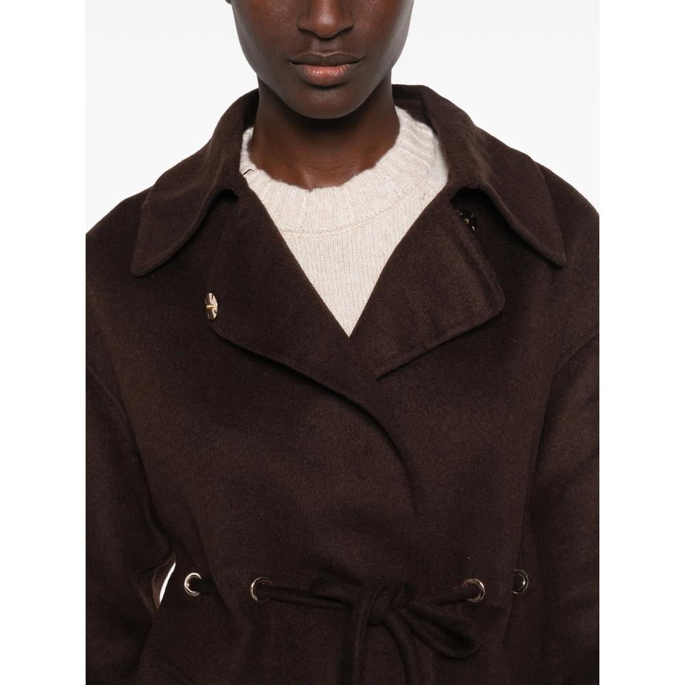 drawstring-waist jacket 5