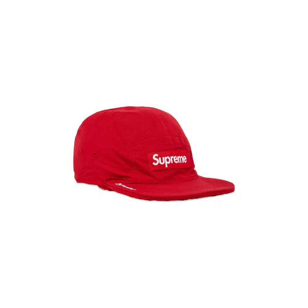 Кепки Supreme Polartec Shearling Reversible Camp Cap 'Красный' 2
