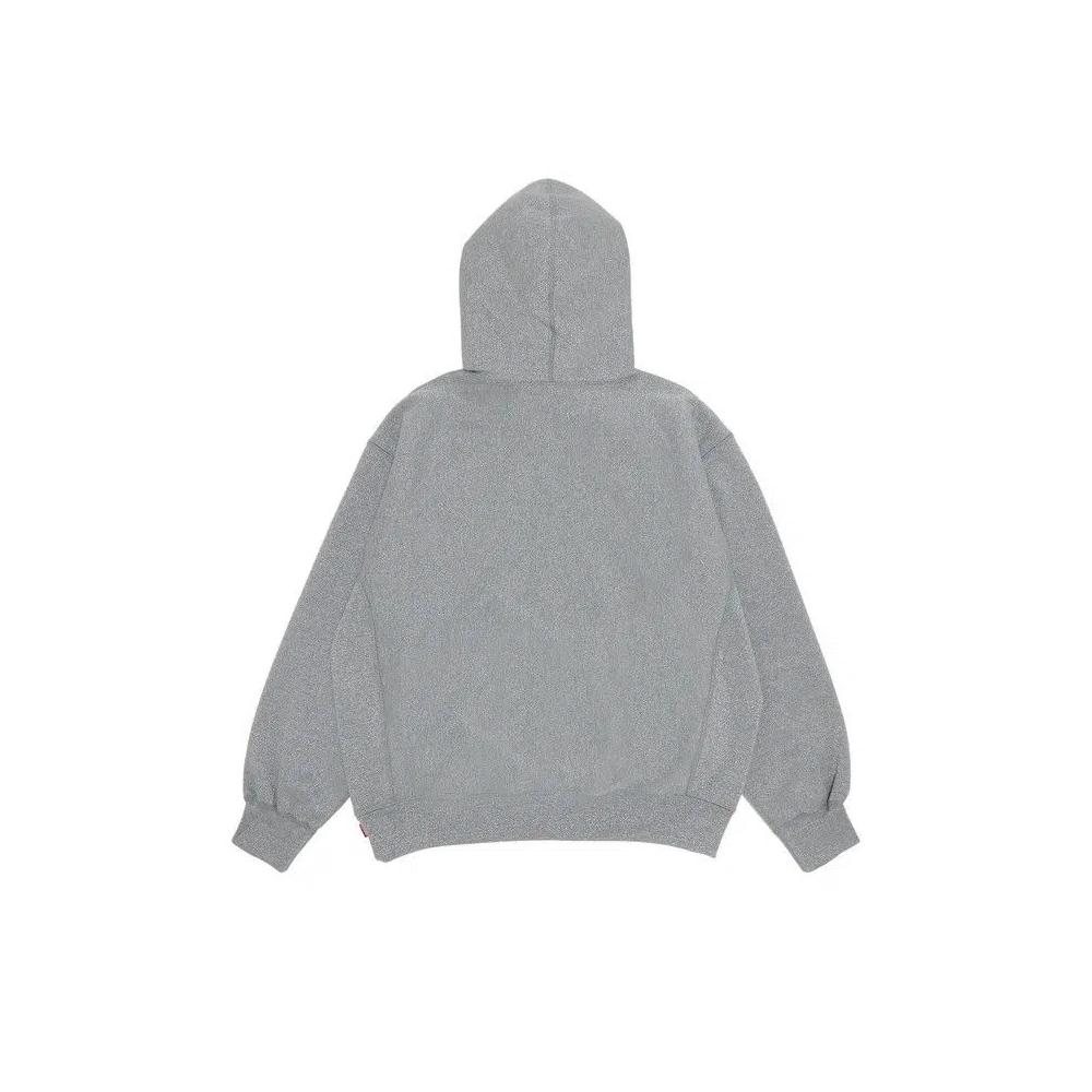 Худи Supreme Glitter Arc с капюшоном 'Серый' 2