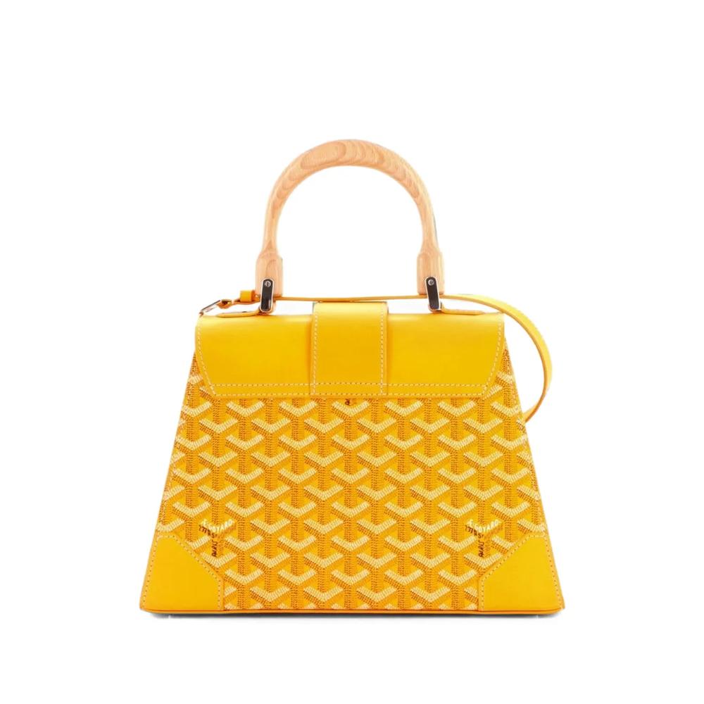 Сумка-сэтчел Saigon Top Handle Bag Coated Canvas with Leather PM 2