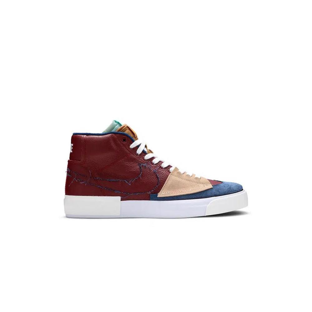 Кроссовки Nike Zoom Blazer Mid Edge SB 'Team Red Navy' 1
