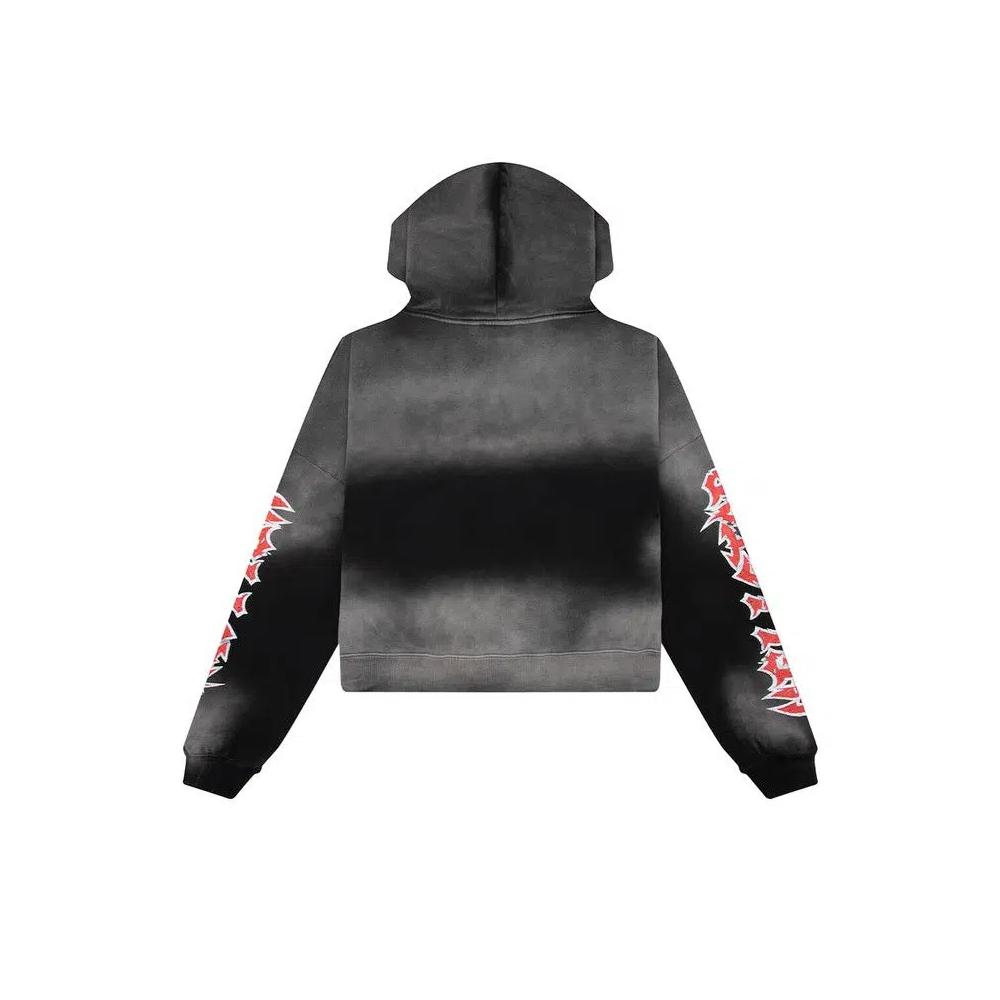 Худи Hellstar Stars Shine Graffiti Hoodie 'Black' 2