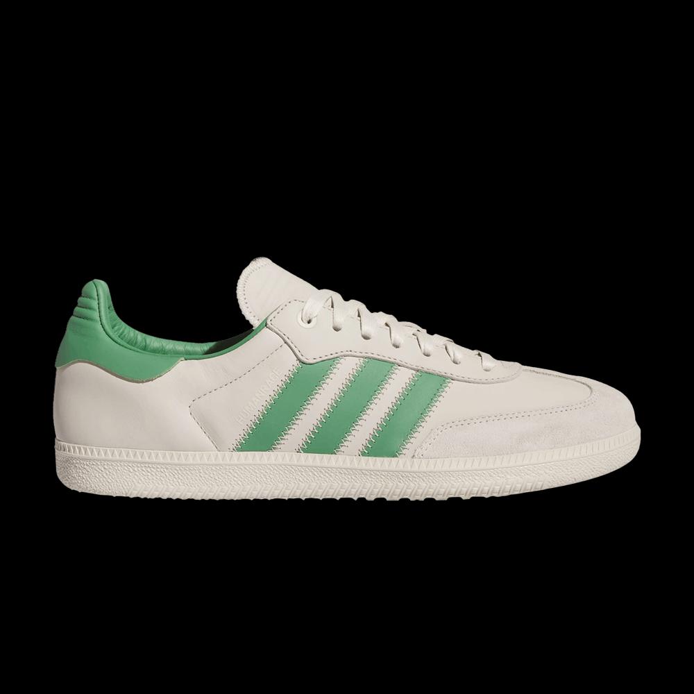 Кроссовки Pharrell x adidas Samba Human Race 'Aluminium Preloved Green' 1