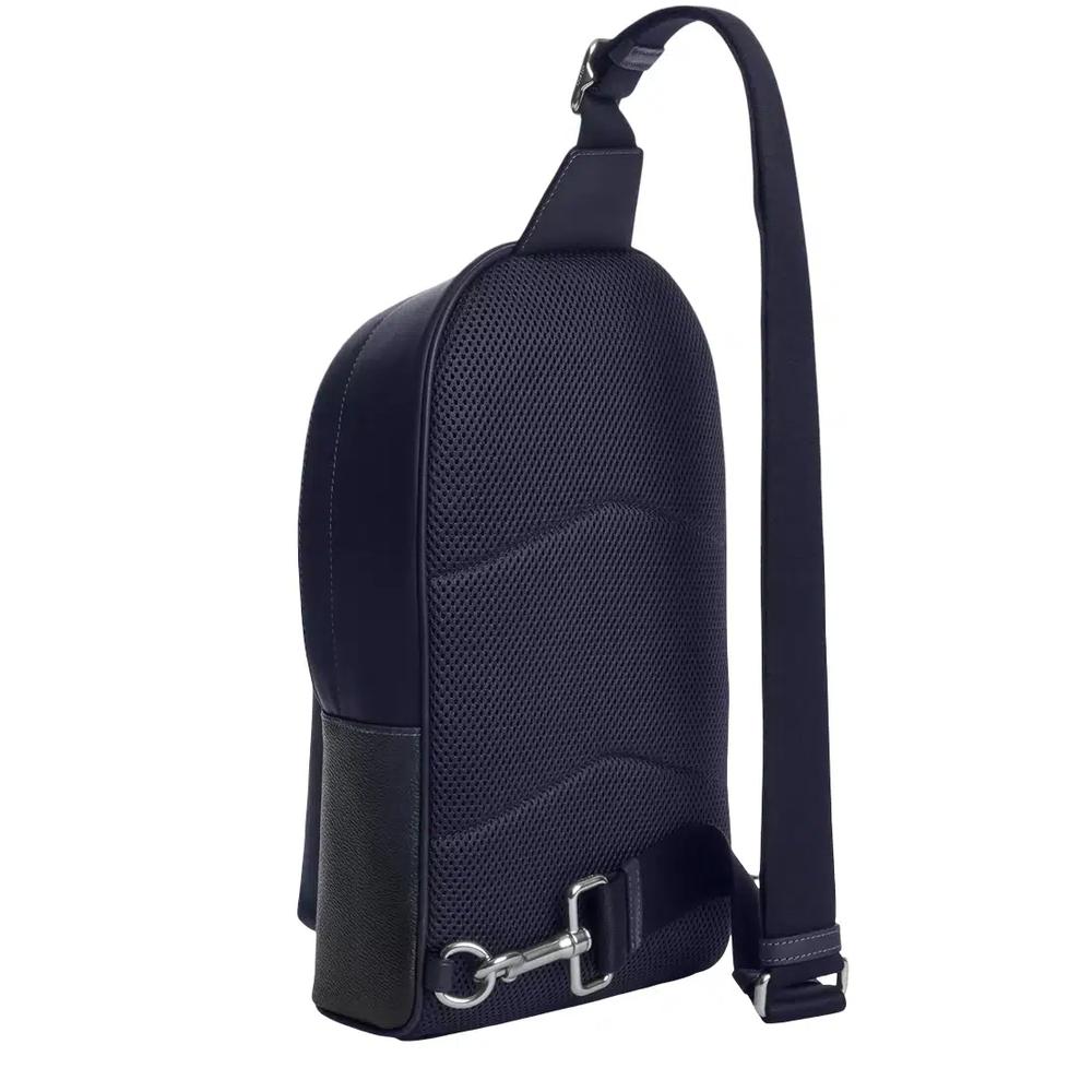 West Pack Bag в омбре Signature Canvas - синий CDX98 3